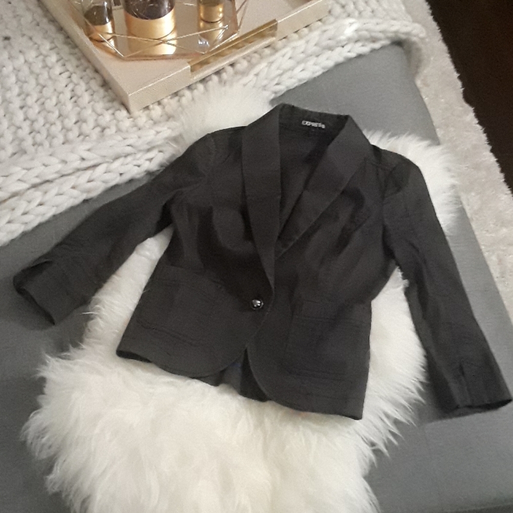 Gray Express jacket
